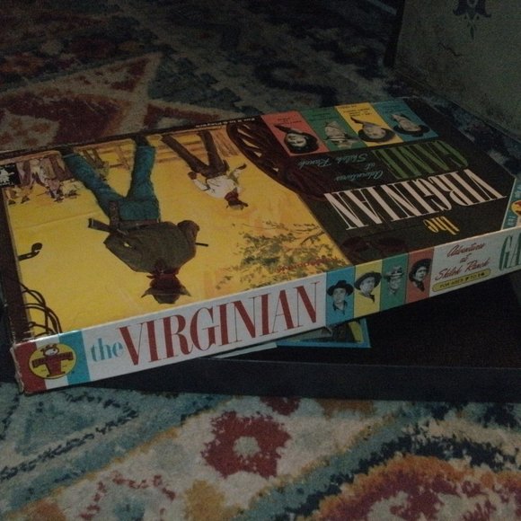 Vintage 60s Collectible The Virginian TV Show Board Game Transogram 99% Complete - Picture 12 of 15